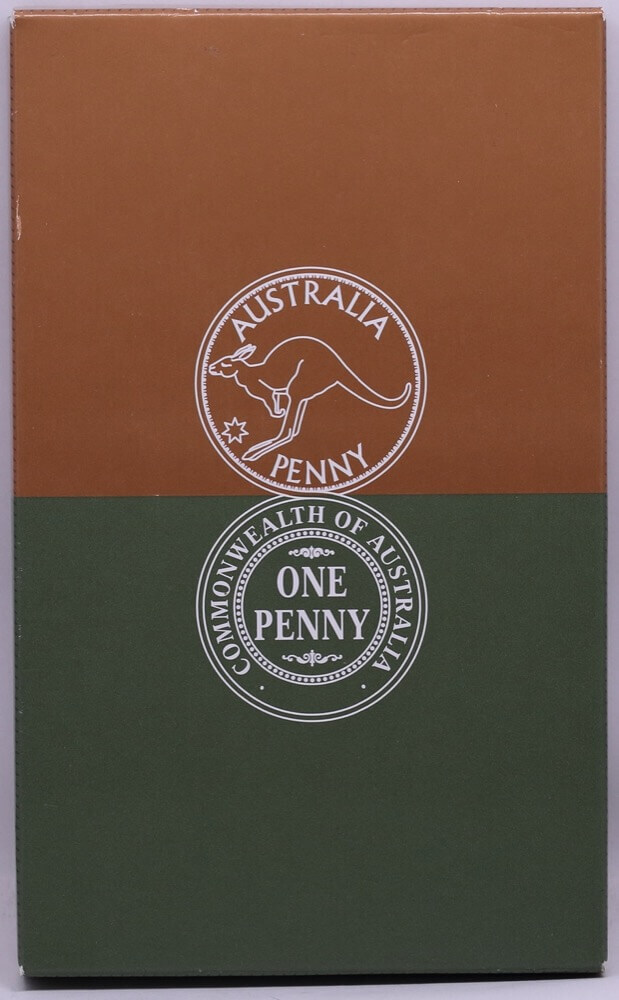 2021 1 Dollar Unc 2 Coin Set Australian Penny product image