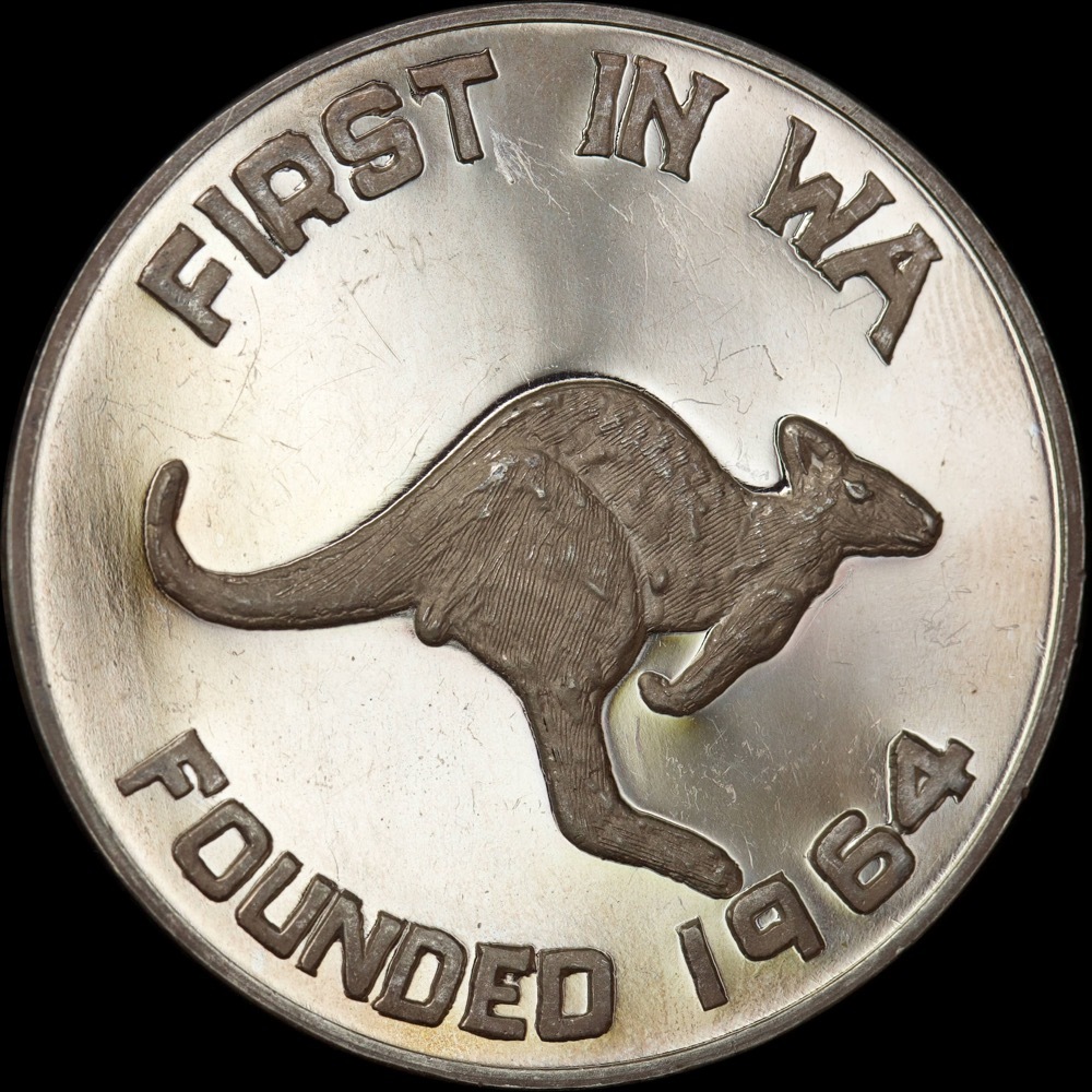 1984 Silver Medallion South West Coin Club 20 Years product image