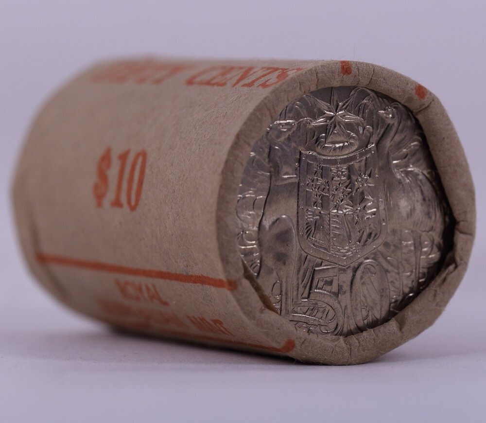 Australia 1978 50 Cent Mint Roll - Heads / Tails product image