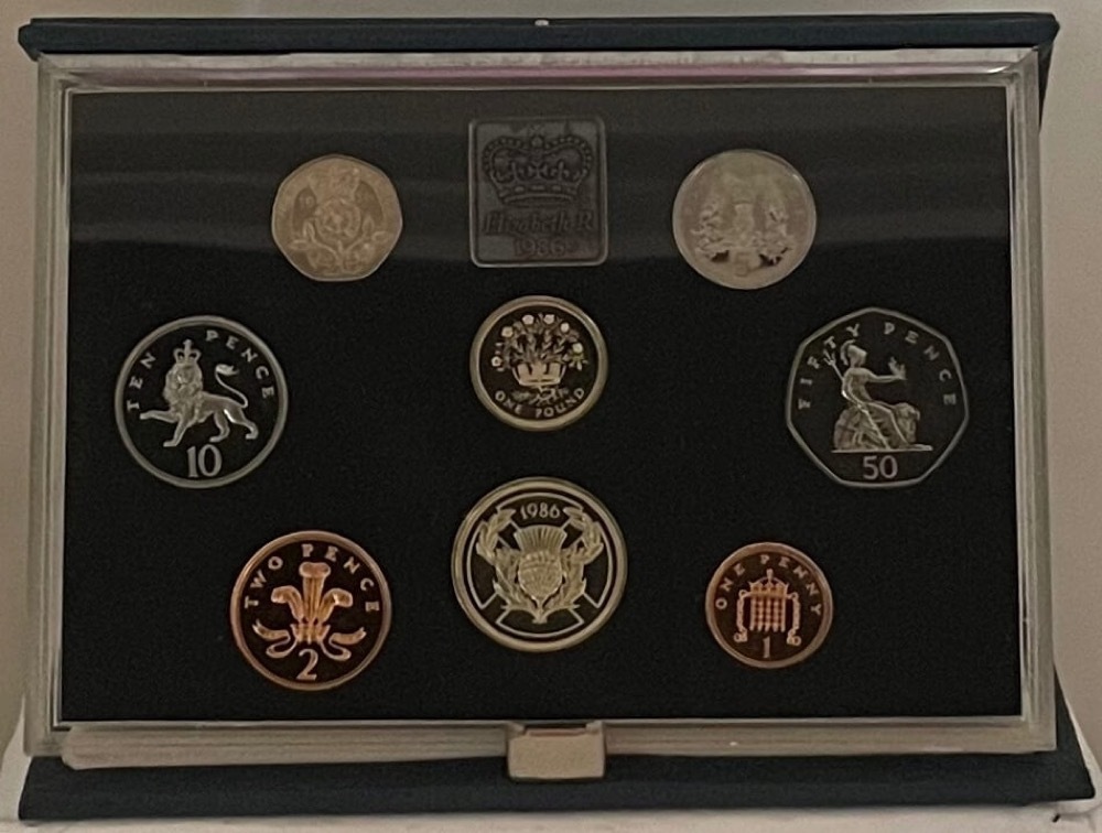 1986 Proof Set Coinage of Great Britain and Northern Ireland product image