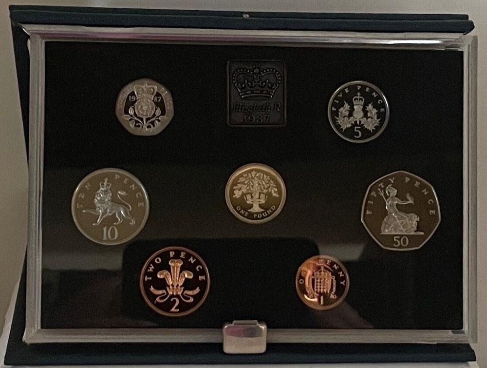 1987 Proof Set Coinage of Great Britain and Northern Ireland product image
