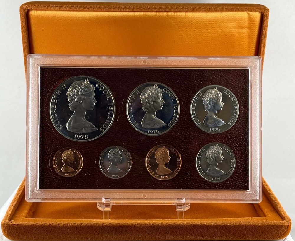Cook Islands 1975 Proof Coin Set product image