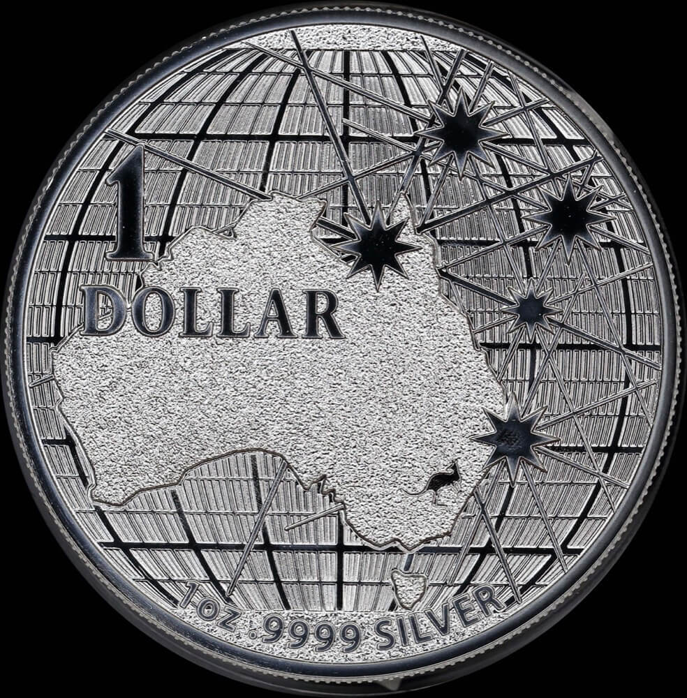 2021 Silver 1 Dollar Coin Beneath Southern Sky product image