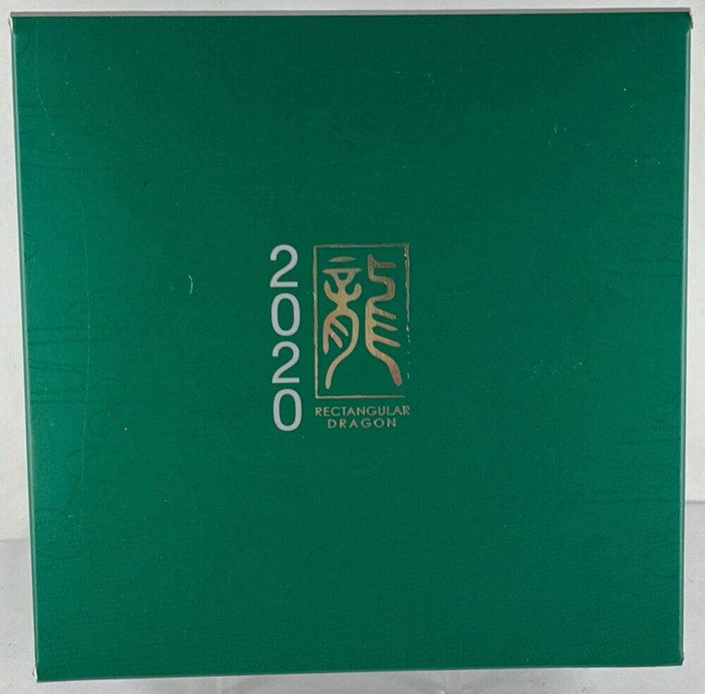 2020 Silver 1oz Rectangular Proof Coin - Lunar Dragon product image