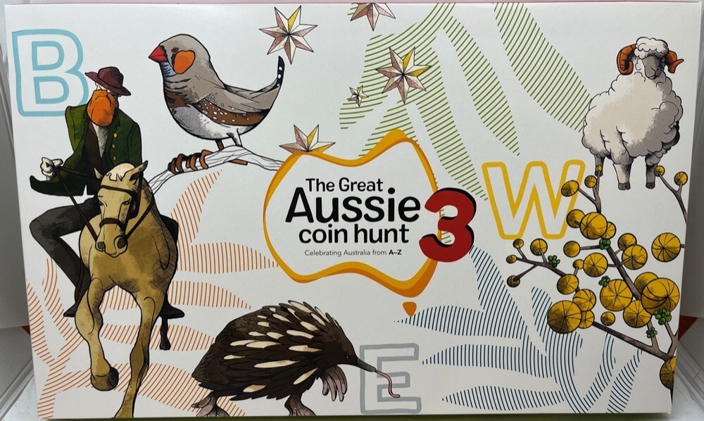 2022 Set of 26 1 Dollar Proof Coins - Great Aussie Coin Hunt #3 product image