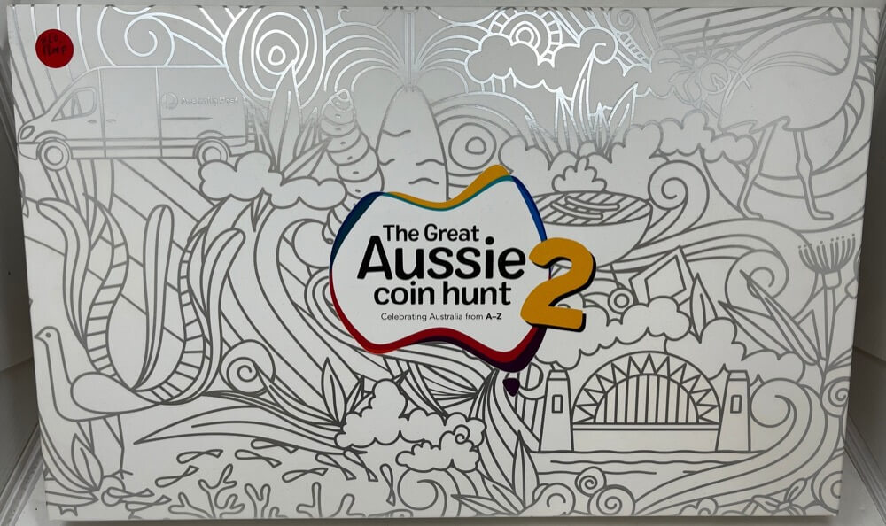 2021 Set of 26 1 Dollar Silver Proof Coins Great Aussie Coin Hunt #2 product image