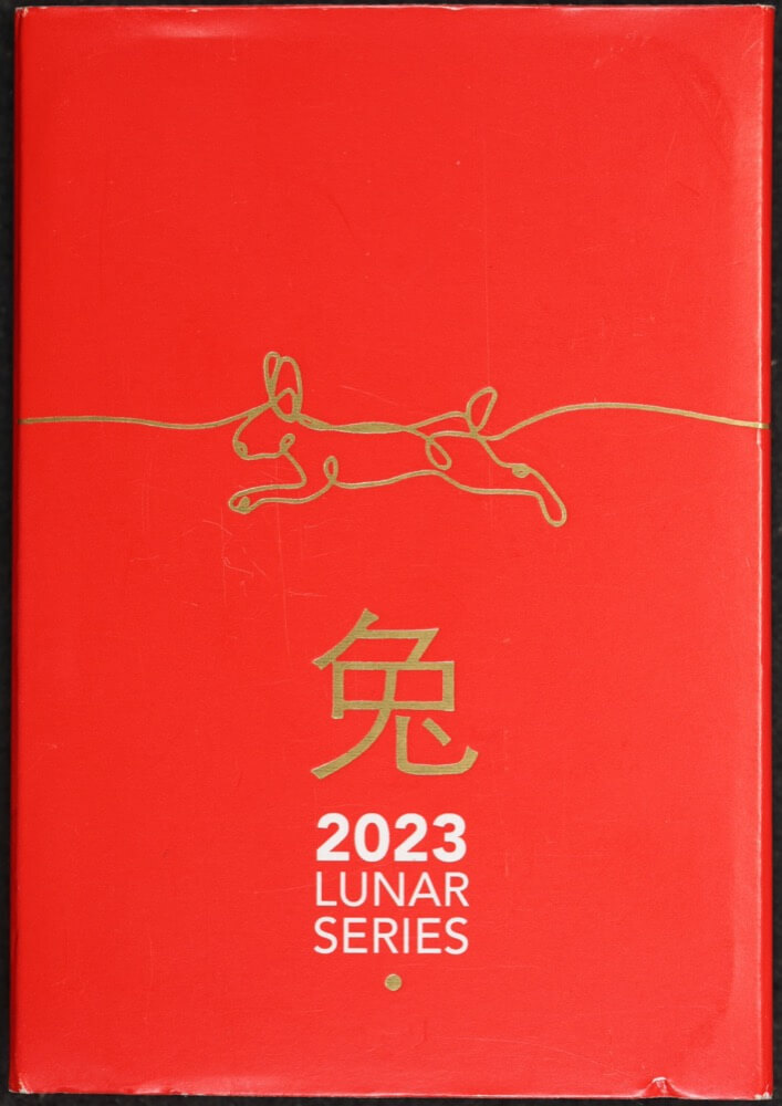 2023 Silver 1 Dollar Coin Lunar Rabbit Ingot product image