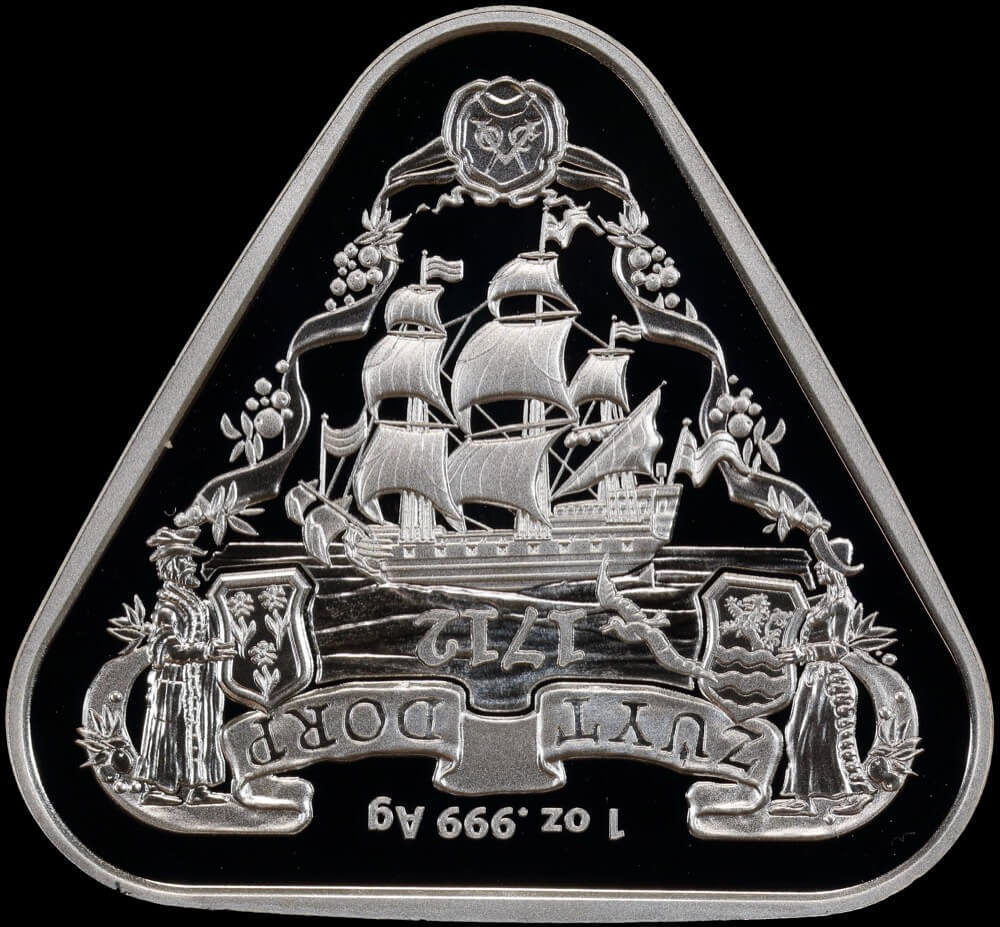 2020 Silver Triangular 1 Dollar Coin Zuytdorp product image