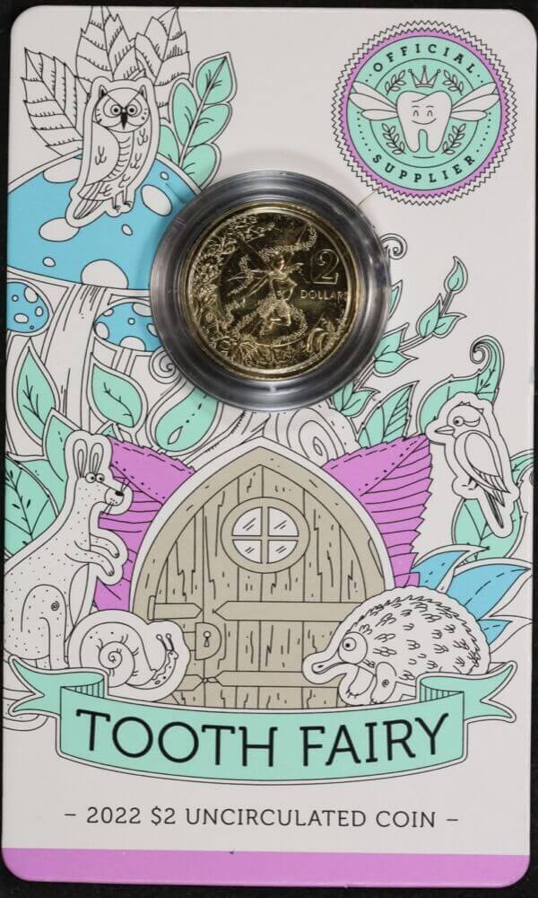 2022 Carded 2 Dollar Coin Tooth Fairy product image