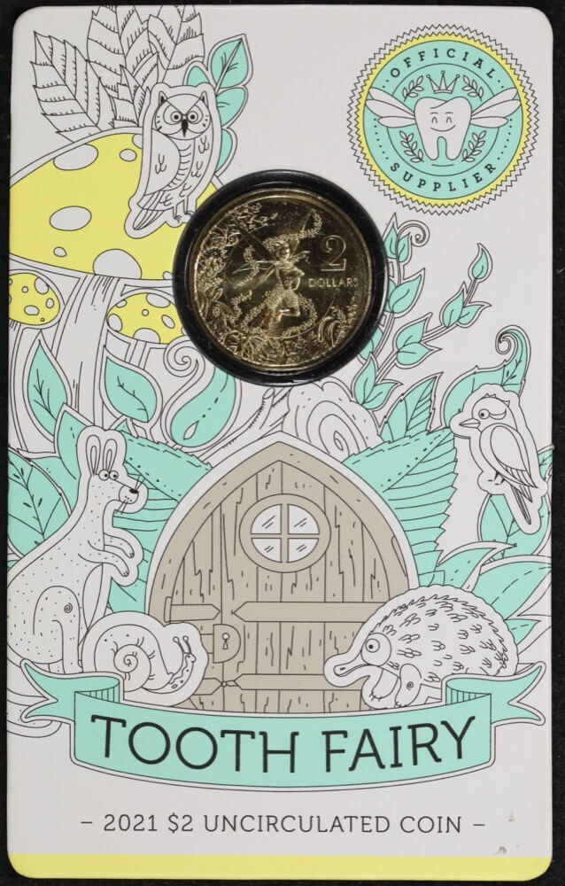 2021 Carded 2 Dollar Coin Tooth Fairy product image