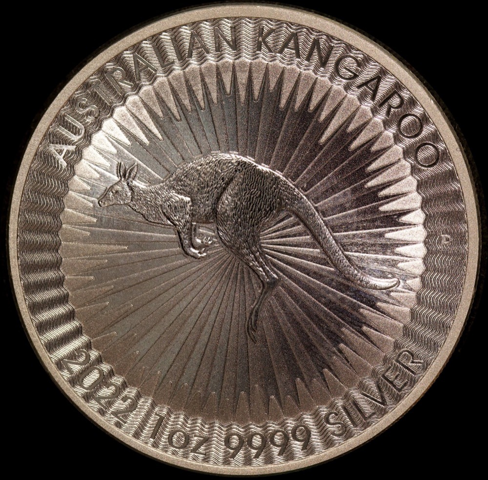 2022 Silver 1oz Unc Coin Red Kangaroo product image