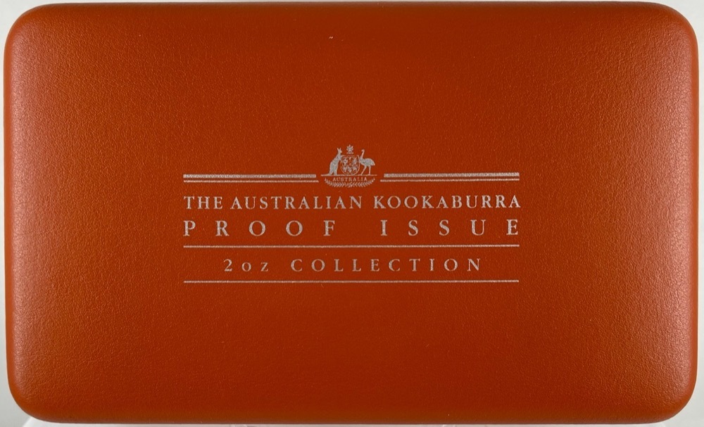 2003 Silver Proof Two Coin Set (2oz 1oz) Kookaburra product image