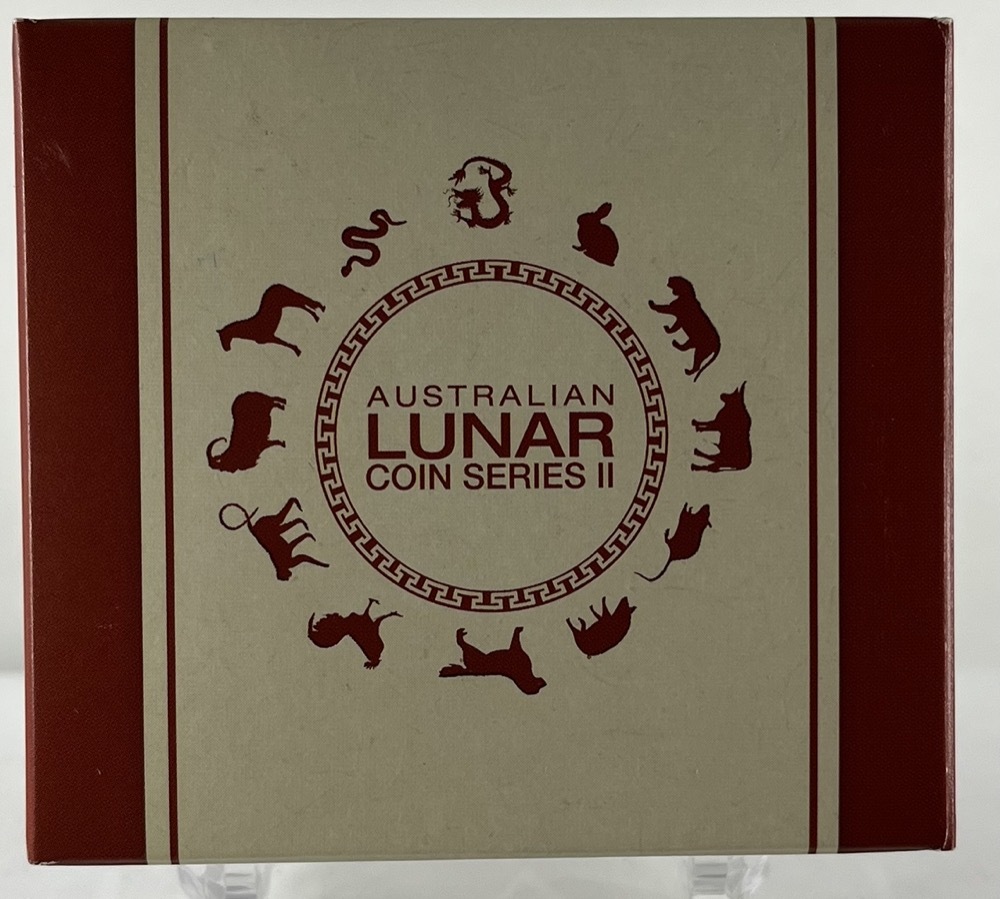 2019 Silver Lunar 1/2 oz Coloured Coin - I Pig product image
