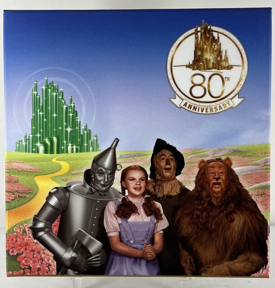 Tuvalu 2019 Silver Proof 1 Dollar Wizard of Oz 80 Years product image