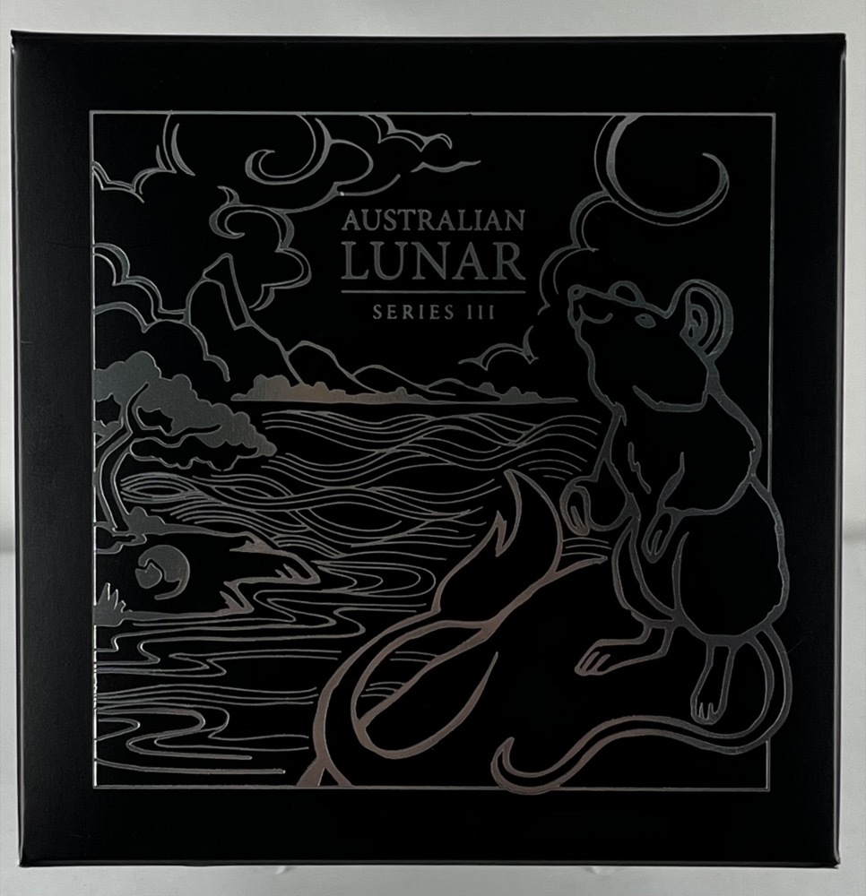 2020 Silver 1/2oz Coin Coloured Year of the Mouse product image