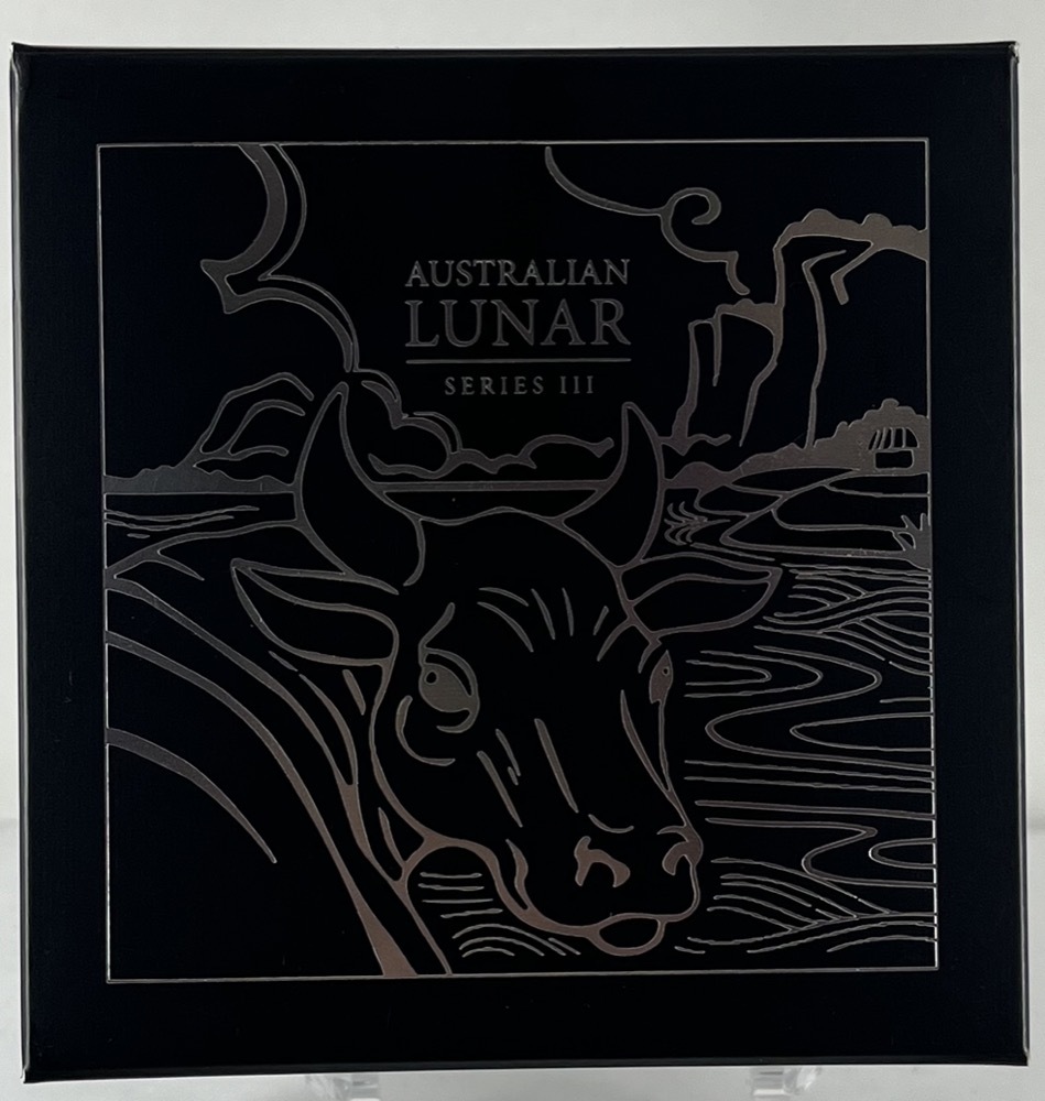 2021 Silver 1/2oz Coloured Coin Year of the Ox product image
