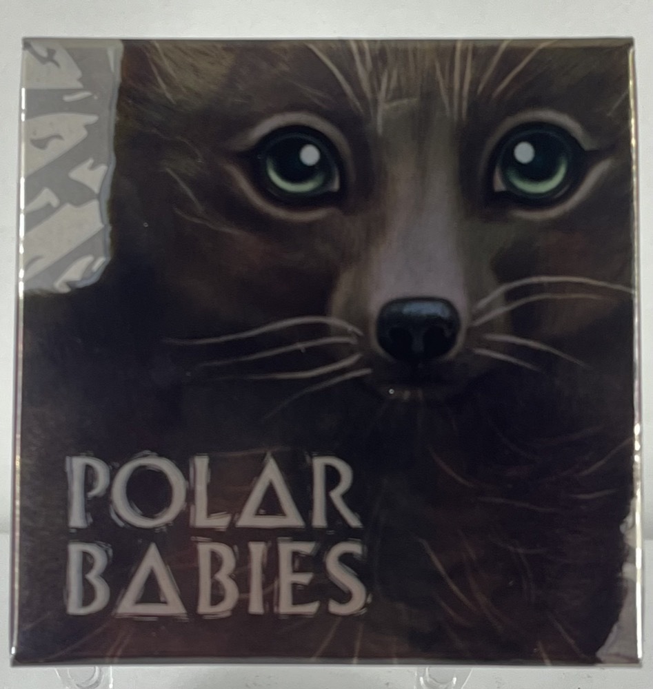 Tuvalu 2017 Silver 1/2oz Coin Polar Babies Arctic Fox product image