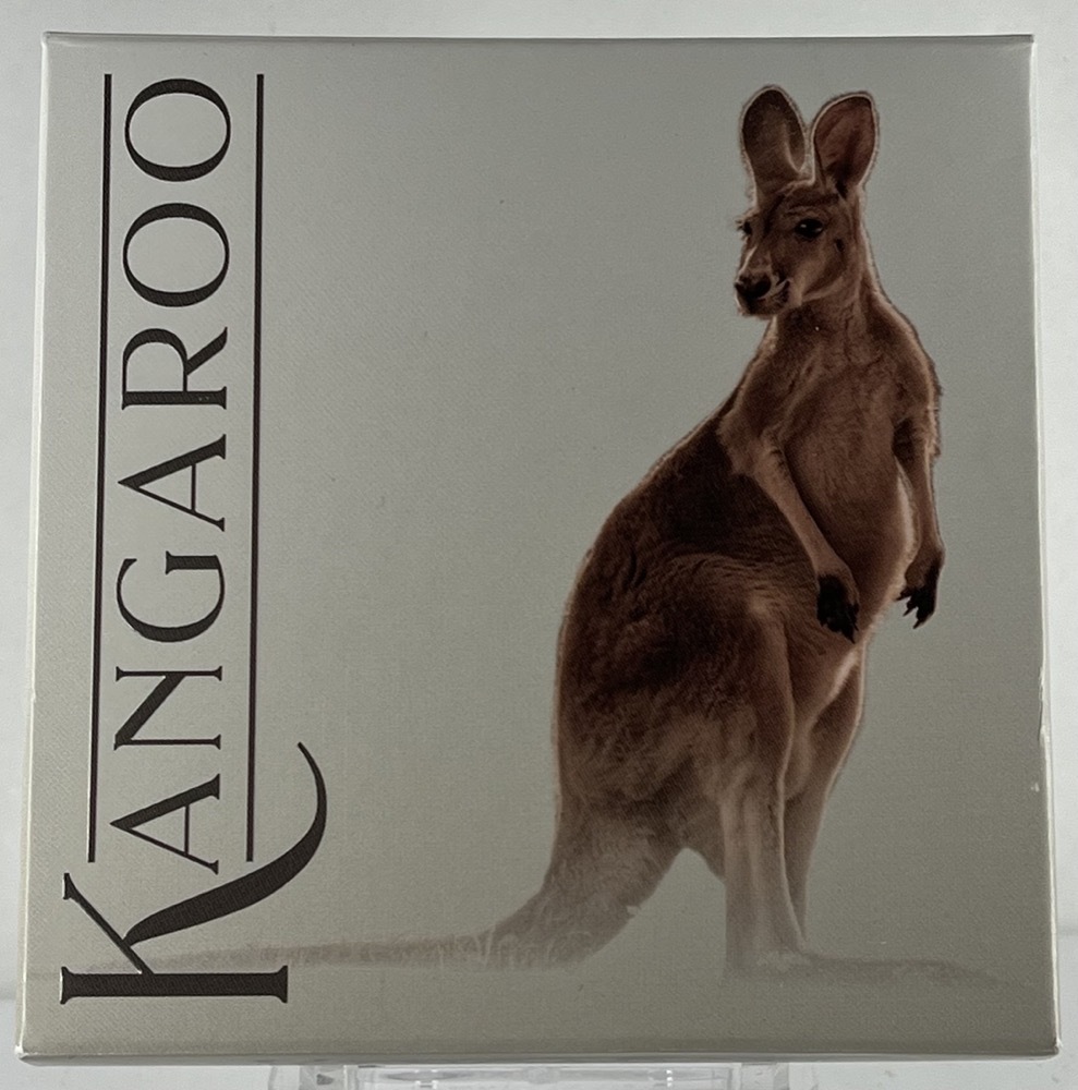 2022 Silver 1oz Coin High Relief Coloured Kangaroo product image