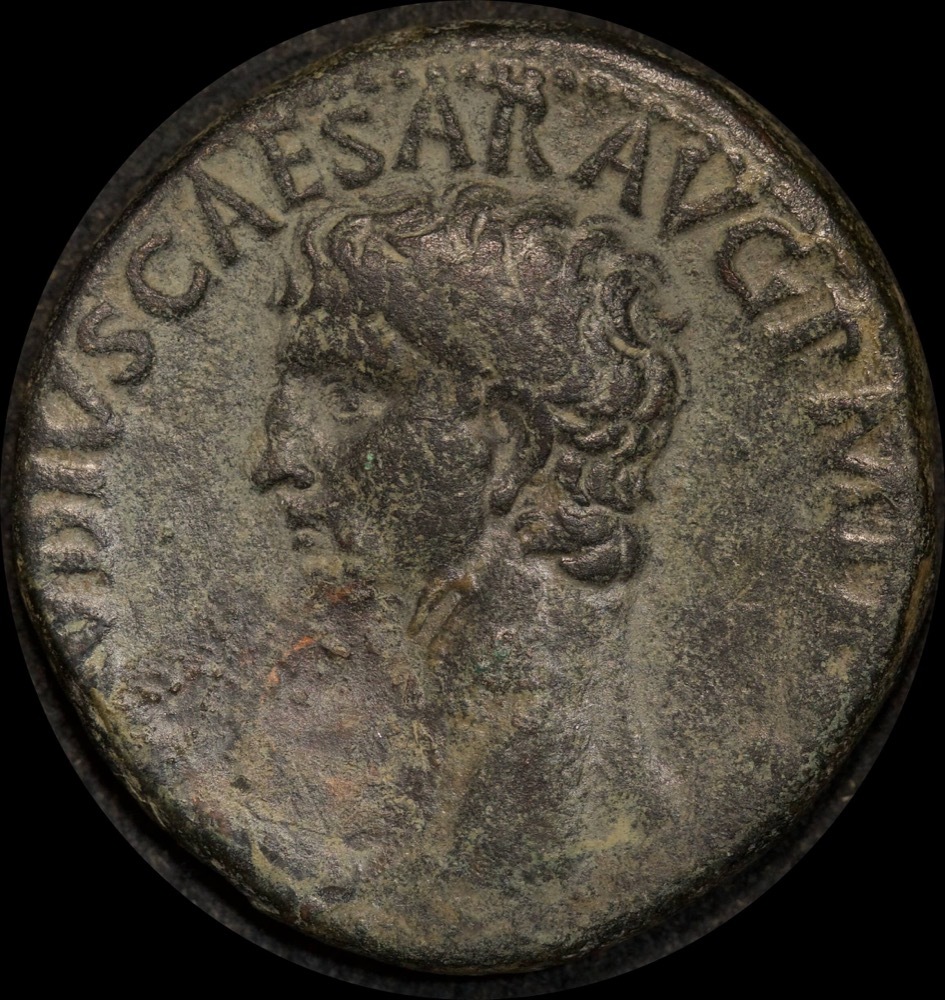 Ancient Rome (Imperial) 41-54 AD Claudius AE As Libertas RIC I 97 Fine product image