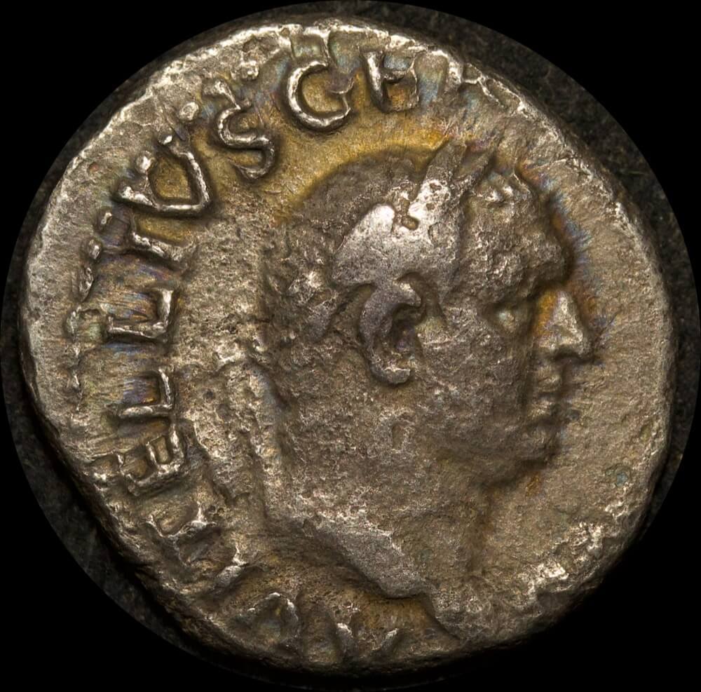 Ancient Rome (Imperial) 69AD Vitellius Denarius RIC I 109 Fine product image