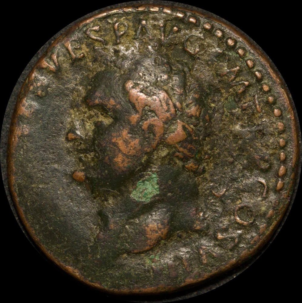 Ancient Rome (Imperial) 69-71AD Titus AE As RIC II 215 Fine product image