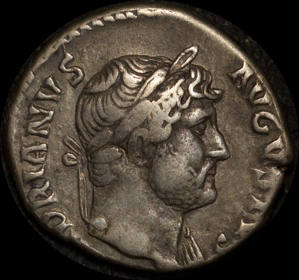 Ancient Rome (Imperial) 117-138AD Hadrian Silver Denarius RIC II 798 Fine product image