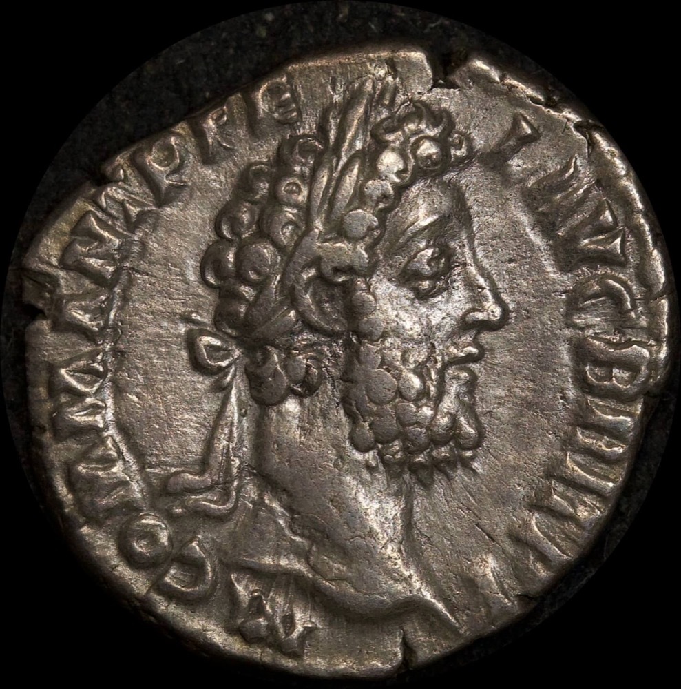 Ancient Rome (Imperial) 177-192AD Commodus Silver Denarius RIC III 209 Extremely Fine product image