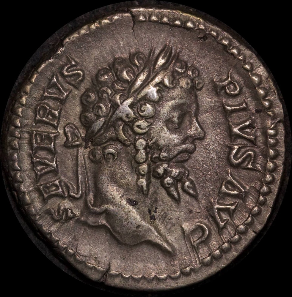 Ancient Rome (Imperial) 193-211AD Septimius Severus Silver Denarius RIC IV 189b good VF product image