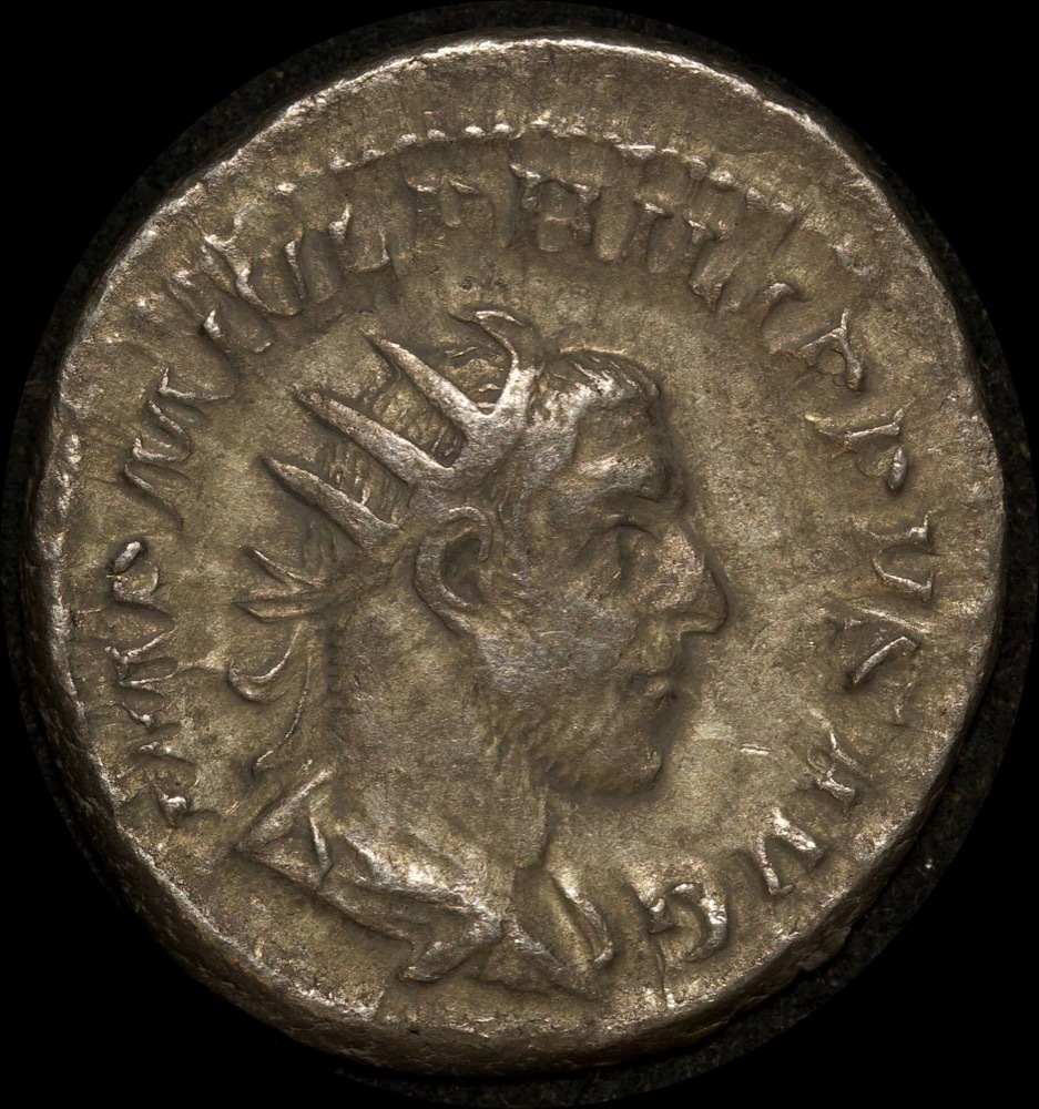 Ancient Rome (Imperial) 244-249AD Philip I Silver Antonianus RIC IV 44 Very Fine product image