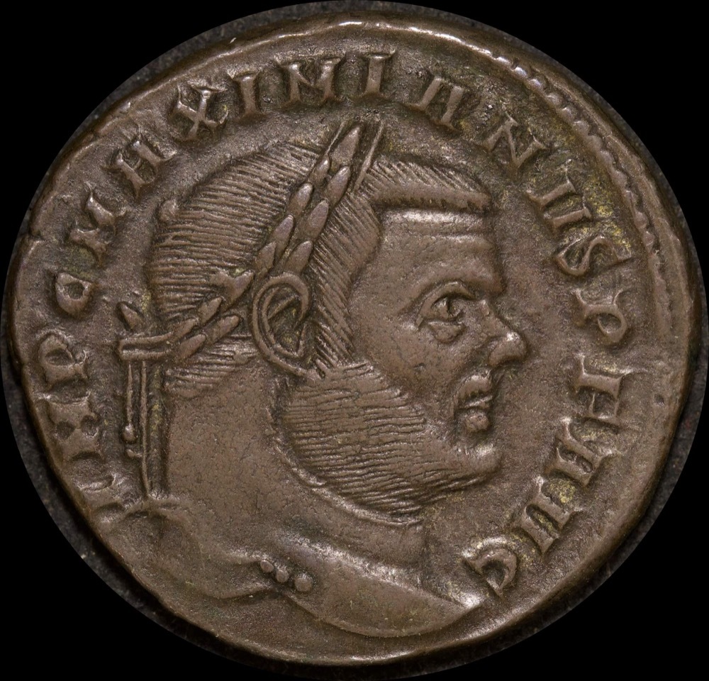 Ancient Rome (Imperial) 286-310AD Maximianus AE Follis good VF product image
