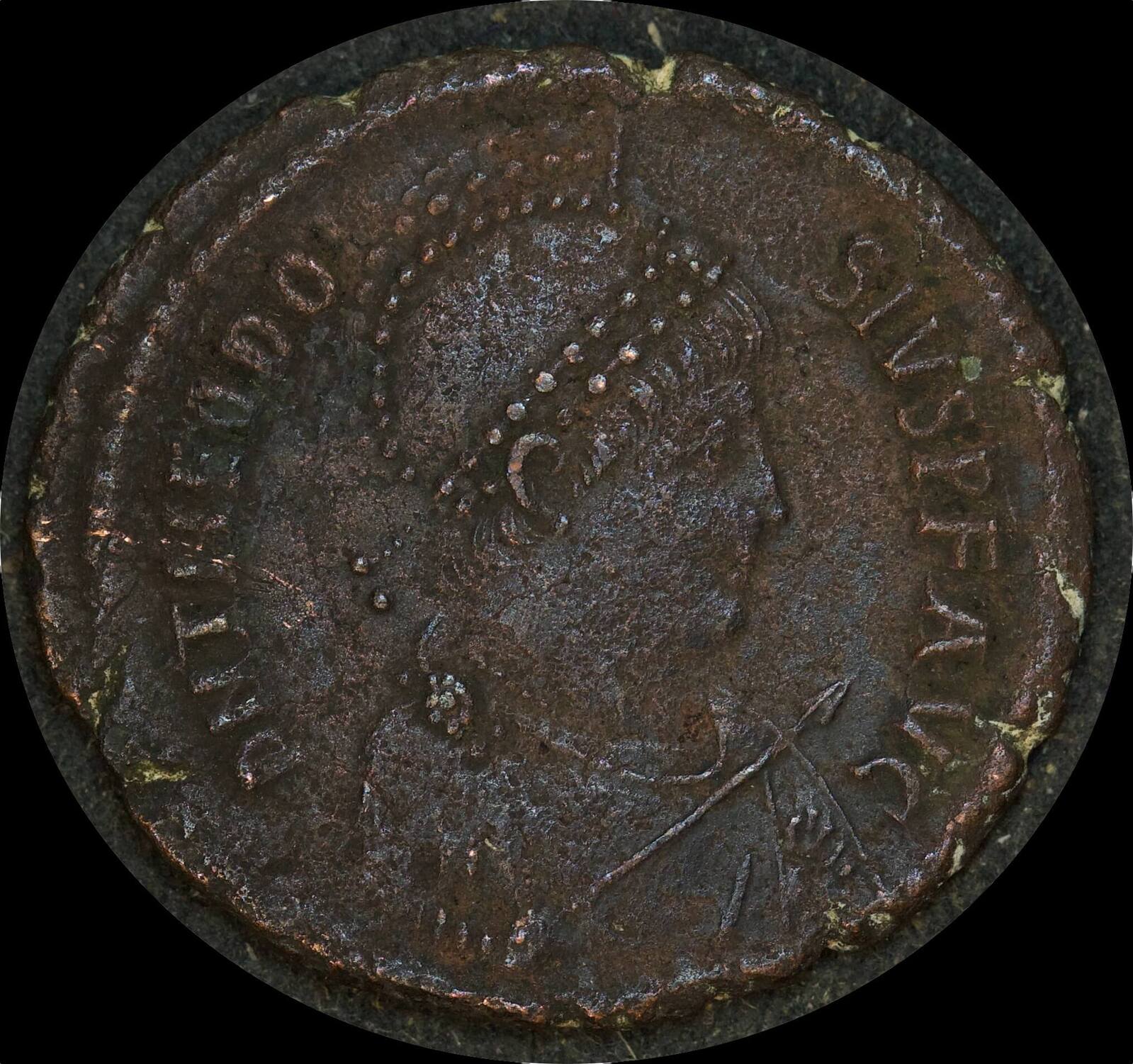 Ancient Rome 379-395AD Theodosius I AE2 RIC IX 59c product image