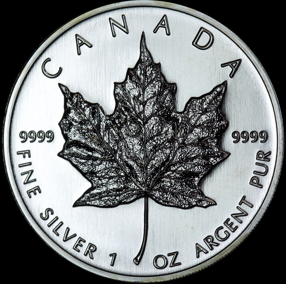 Canada 2006 Silver 5 Dollar 1oz Maple Leaf Uncirculated product image