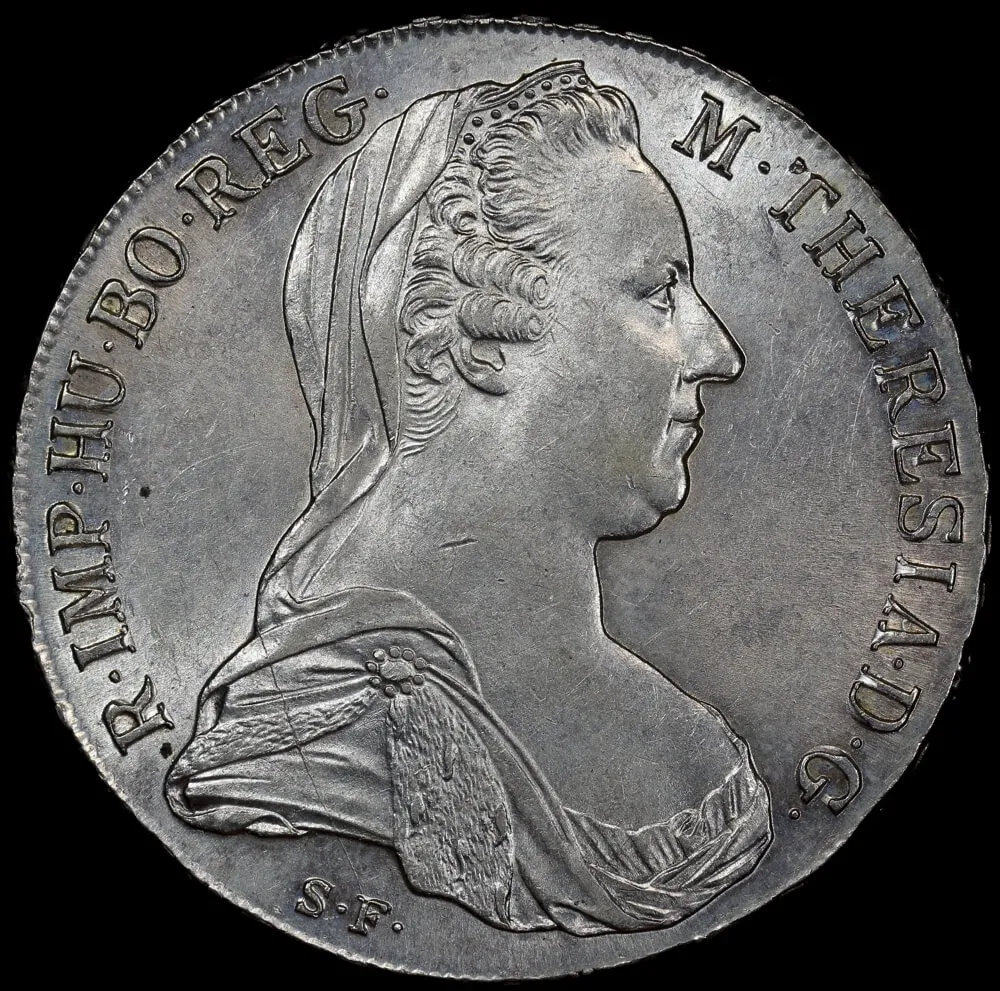 Austria 1780-X Silver Thaler KM# 1866.2 Uncirculated product image
