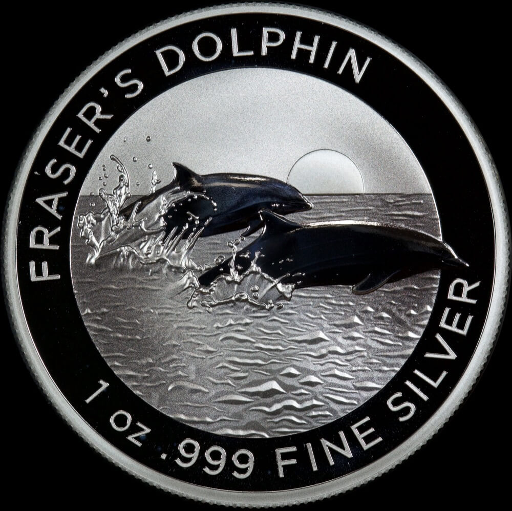 2021 Silver 1oz Uncirculated Coin Fraser's Dolphin product image
