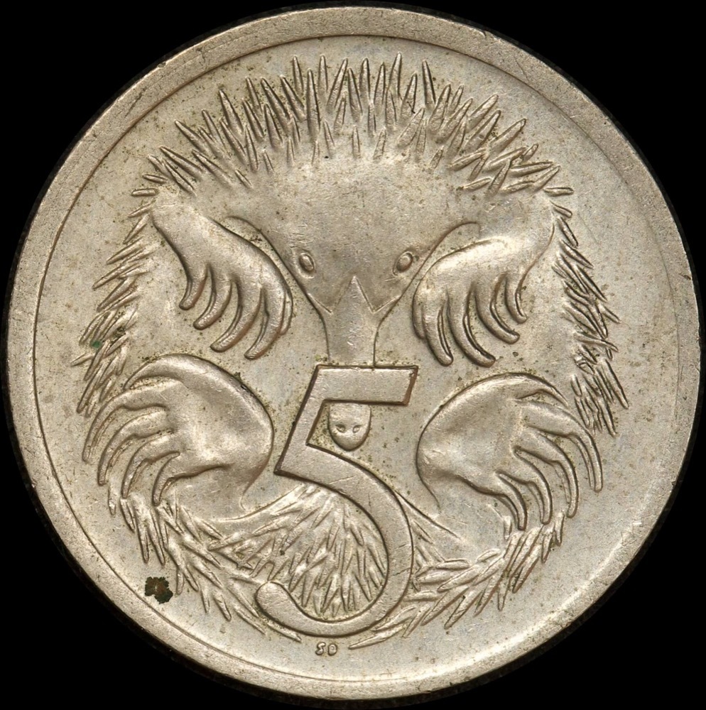 Australia 1972 5 Cent Coin Circulated product image