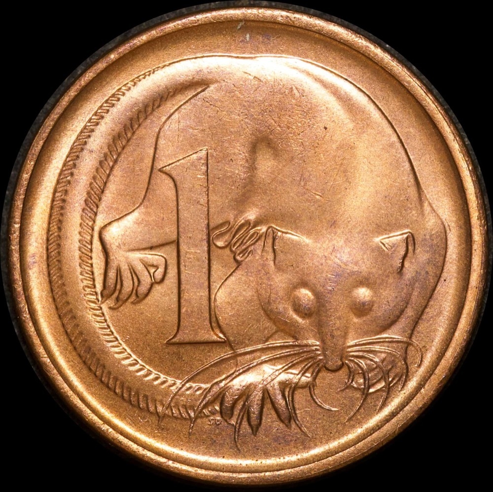 1967 1 Cent Coin Canberra Choice Unc product image