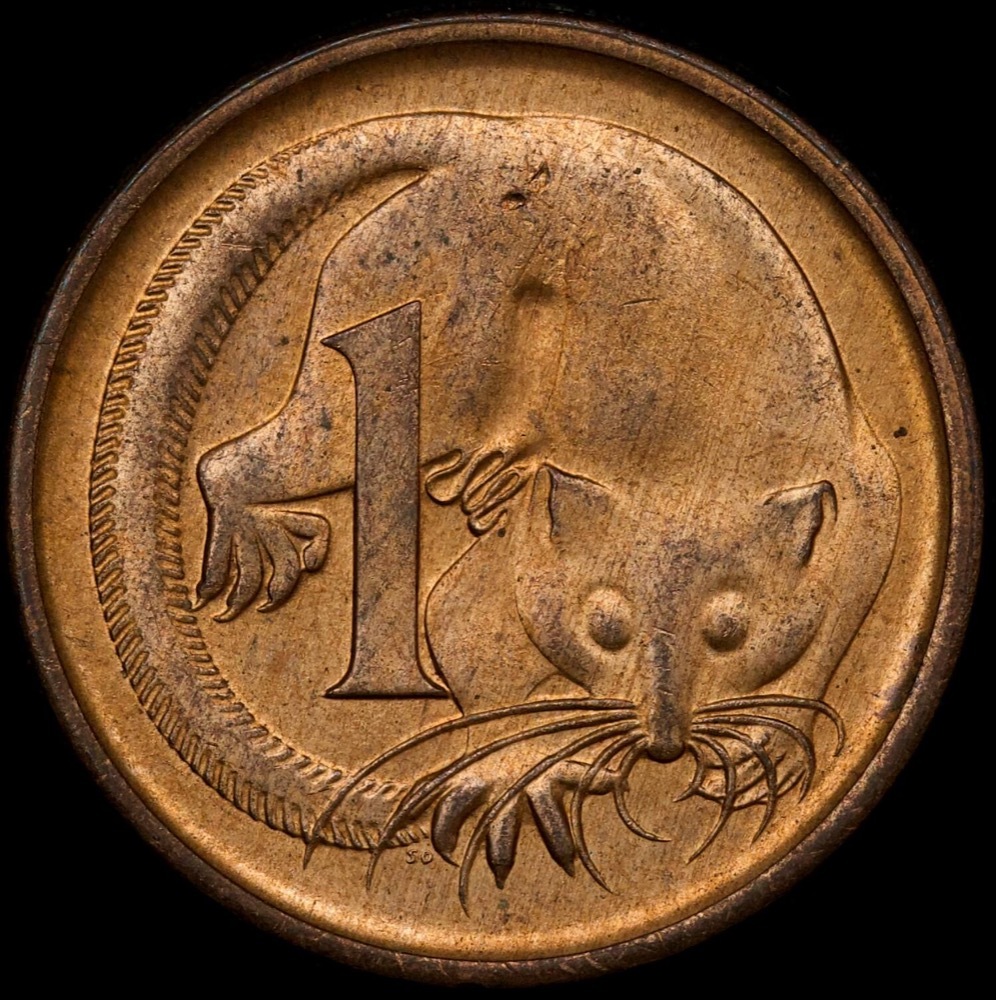 1968 1 Cent Coin Canberra Choice Unc product image