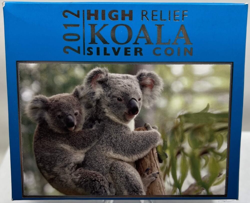 2012 Silver 1oz Proof Coin High Relief Koala product image
