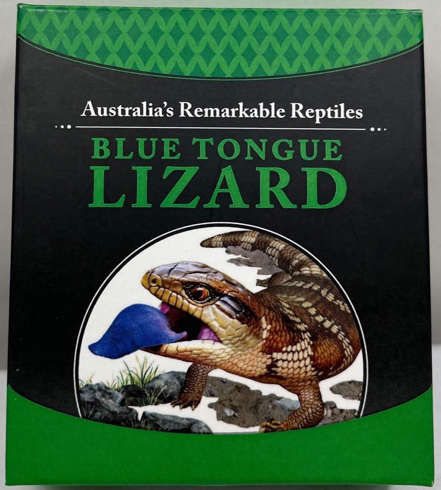 2015 Silver 1oz Proof Blue Tongue Lizard product image