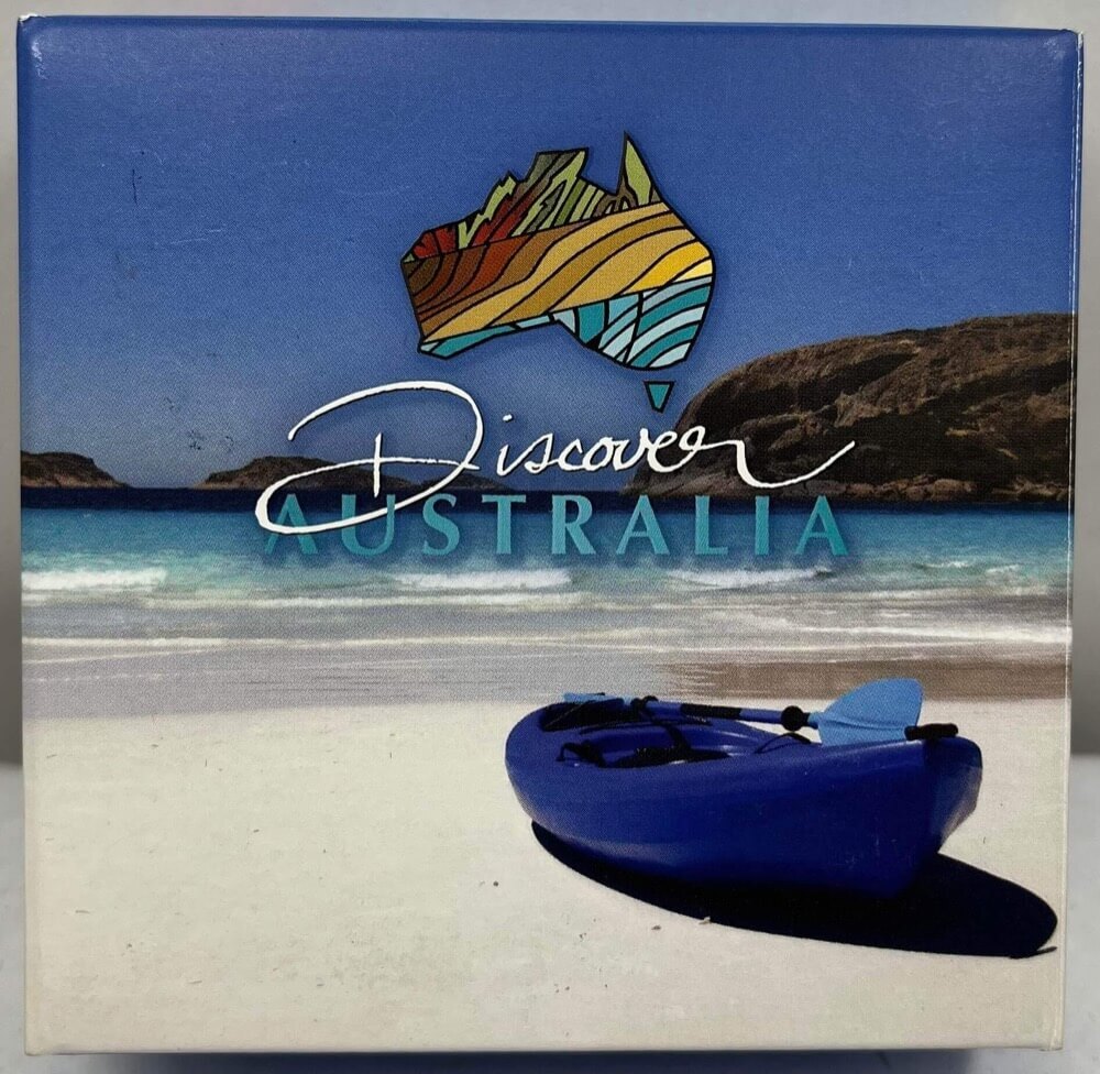 2012 Silver 1oz Proof Coin Discover Australia Goanna product image