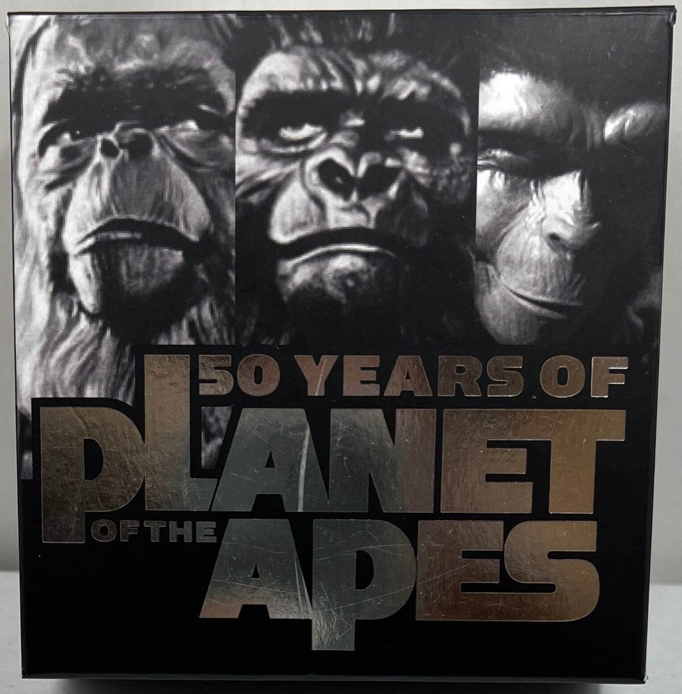 Tuvalu 2018 Silver 1oz Proof 50 Years of Planet of the Apes product image