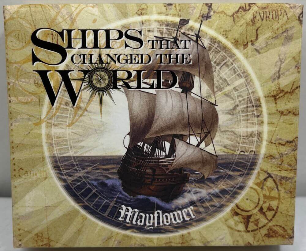 Tuvalu 2012 Silver 1oz Proof Ships That Changed The World Mayflower product image