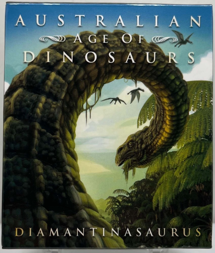 2015 Silver 1oz Proof  Australian Age of Dinosaurs Diamantinasaurus product image