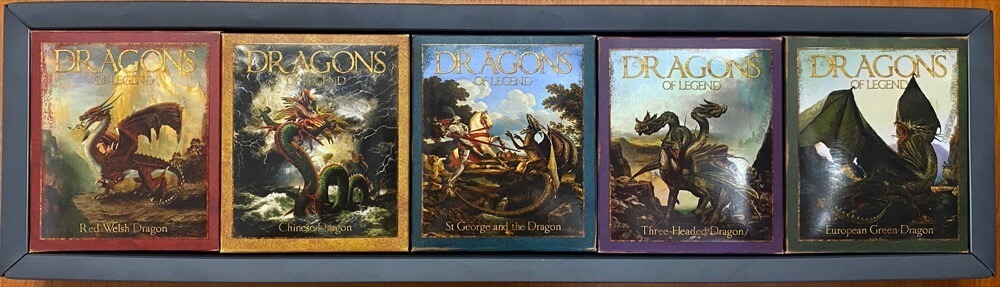 Tuvalu 2012-2013 Silver 1oz 5 Coin Set - Dragons of Legend product image