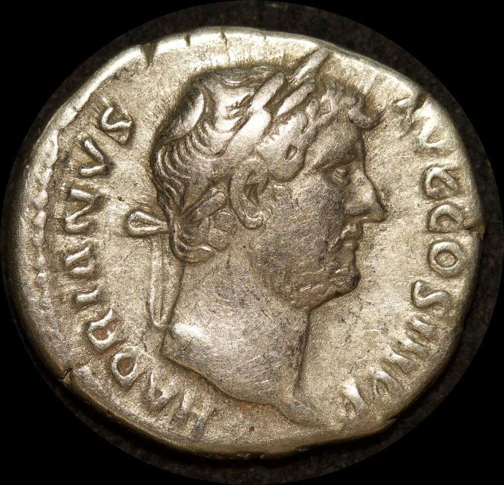 Ancient Rome (Imperial) 117-138AD Hadrian Silver Denarius RIC II 3141 Fine product image