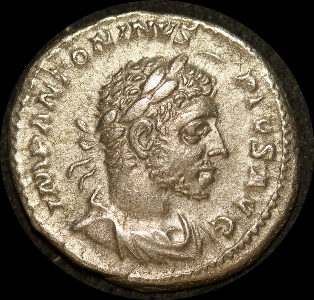 Ancient Rome (Imperial) 218-222AD Elagabalus Silver Denarius RIC IV 146 good VF product image