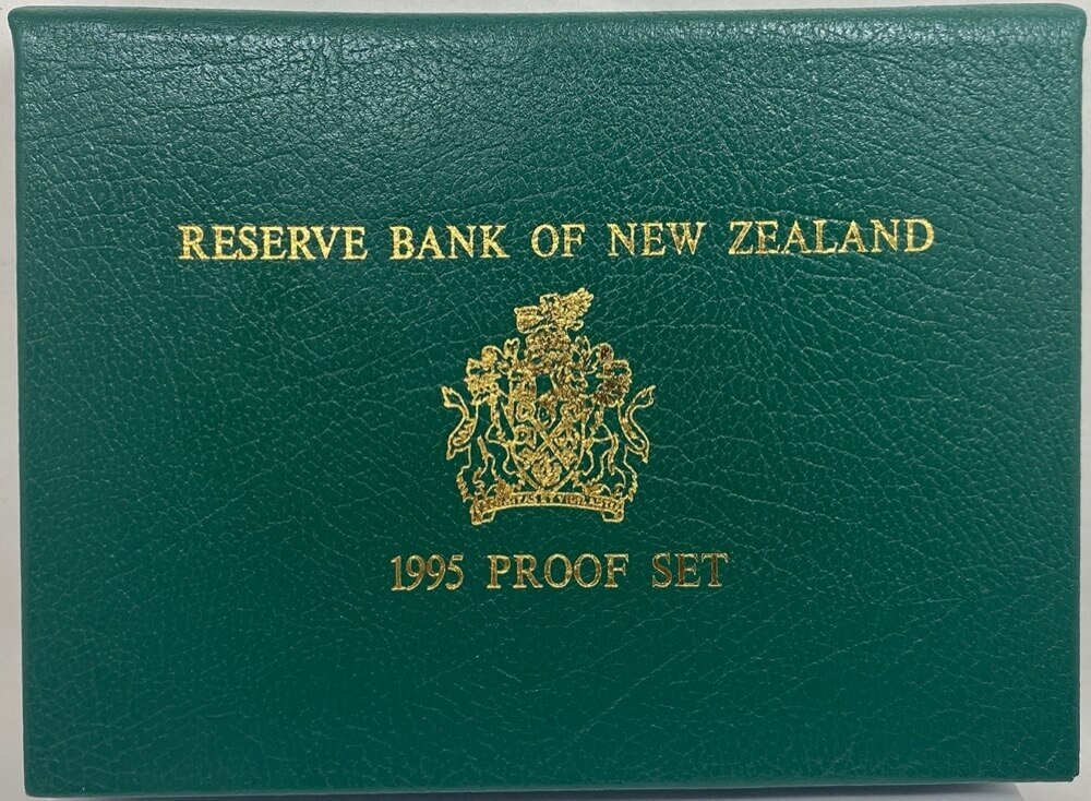 New Zealand 1995 Proof Coin Set Tui Bird product image
