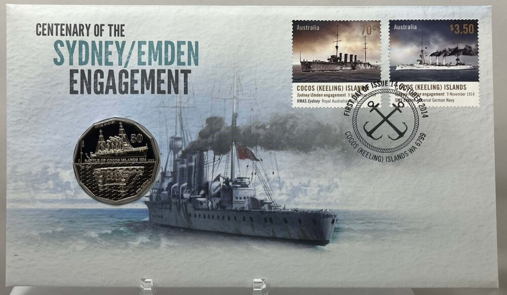 2014 50 Cent PNC Centenary of Battle of Cocos Islands product image