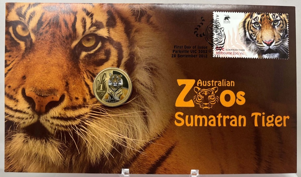 2012 1 Dollar PNC Australian Zoo's Sumatran Tiger product image