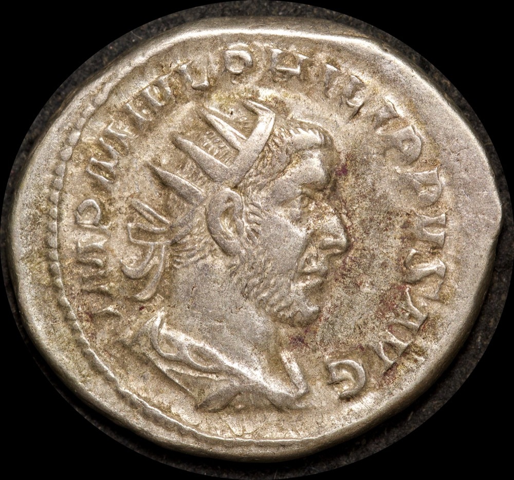 Ancient Rome (Imperial) 244-247AD Philip I Silver Denarius RIC IV 26 Very Fine product image